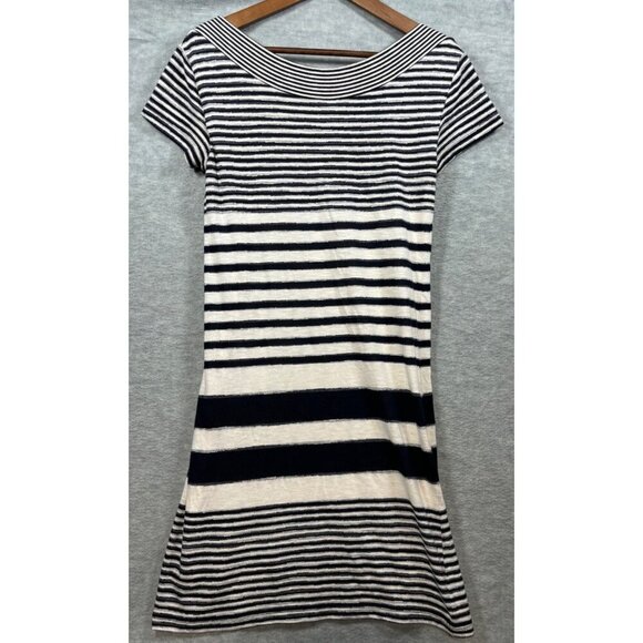 Maeve‎ Anthropologie XS Striped Dress Black & White - Picture 5 of 5